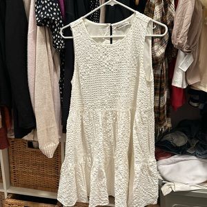 Abercrombie and fitch white dress SP